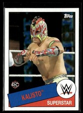 Kalisto RC: 2015 Topps Heritage WWE Rookie Card #76