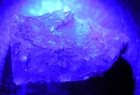 APATITE, ETCHED LIGHTLY FLUORESCENT SPECIMEN CRYSTAL, SKARDU, PAKISTAN — photo 10
