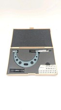 MITUTOYO Flankenmikrometer Messbereich= 75-100mm / 0,01mm Gewindemessung 126-128