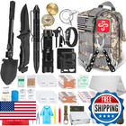 238Pcs Emergency Survival Kit and First Aid Kit, Professional Survival Gear Tool