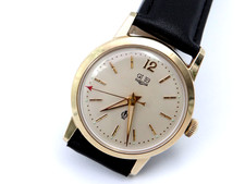 Glashütte GUB Q 1 Handaufzug Kaliber 60.3- 18389 Unisex Armbanduhr Ø 33 mm