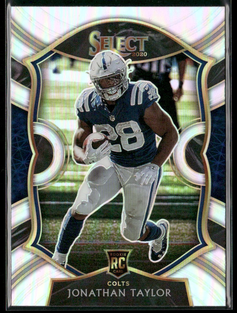 2020 Panini Select #53 Jonathan Taylor Silver Prizm