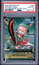 One Piece Roronoa Zoro One Piece Championship 2024 Event Pk. 042 PSA 10 Gem Mint