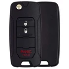 New Replacement for Dodge Chrysler Jeep 2005-2018 Flip Key Fob 3B - OHT692427AA