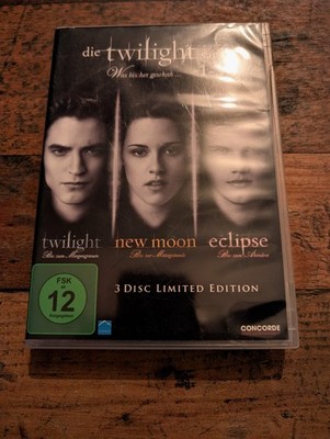 Die Twilight Saga 1-3 - Was bissher geschah... - 3 Disc Limited Edition - DVD
