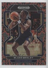 2022-23 Panini Prizm Draft Picks Venom Prizm Blake Wesley #68 1pe9