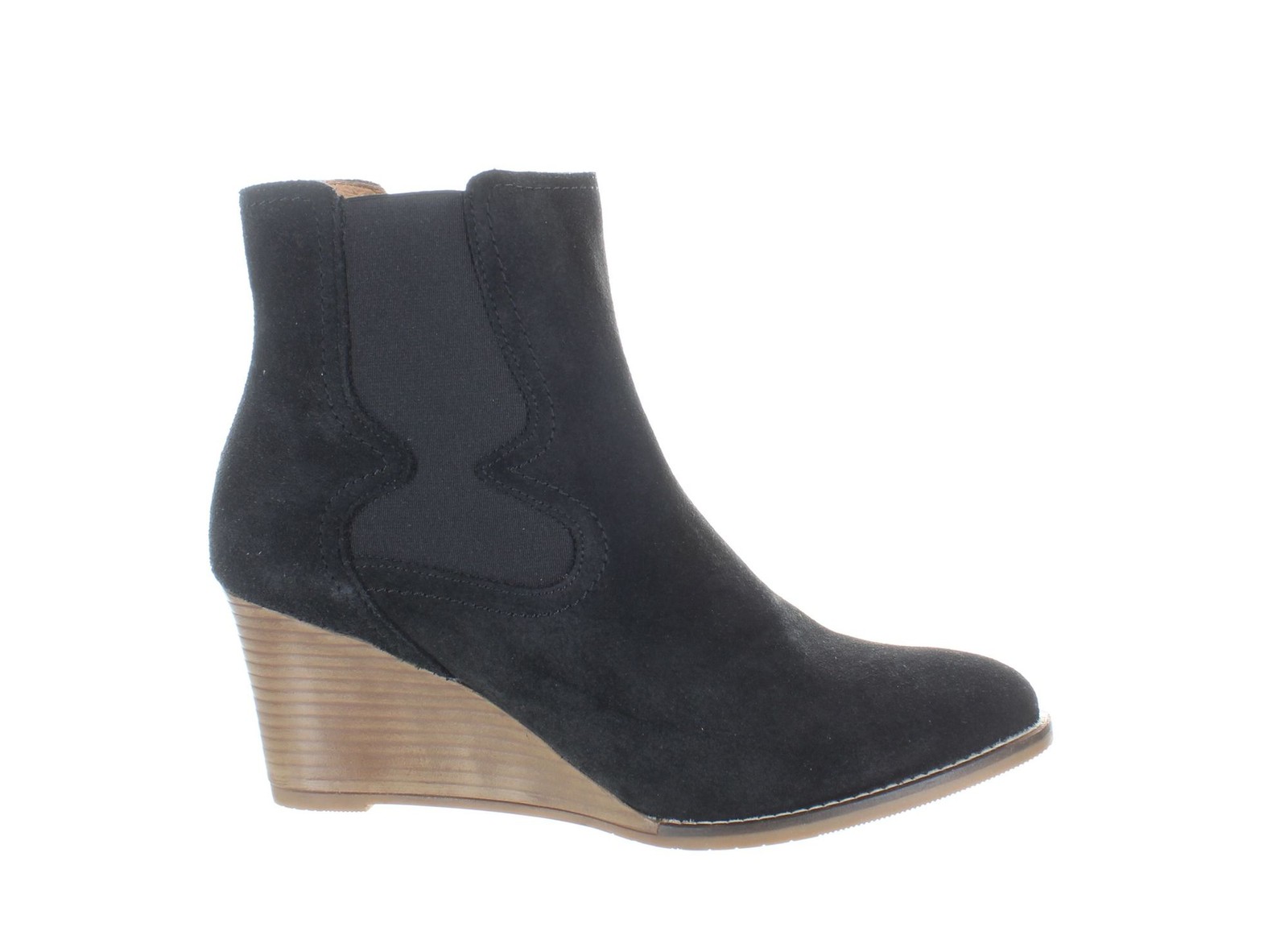 Andre Assous Womens Palmer Black Chelsea Boots Size 8.5 (7398398)