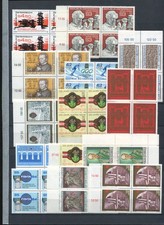 AUSTRIA 1984-86 MNH Lot BLOCKS x4 230 Stamps