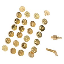 28pcs Wood Burning Tip Set Brass Pyrography Engraving Tool