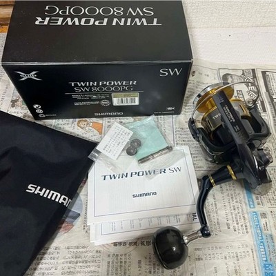 リール SHIMANO 15TWIN POWER SW 8000pg SHIMANO 15 TWIN POWER SW 8000PG Spinning Reel Saltwater High