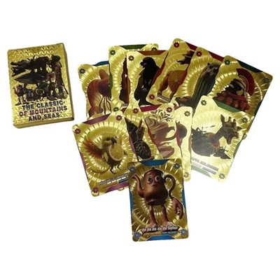 Tung Tung Tung Sahur brainrot Gold Foil Game Cards - Random Cover