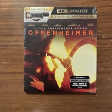 Oppenheimer Icon Edition 4K Ultra HD Blu-ray Digital - New