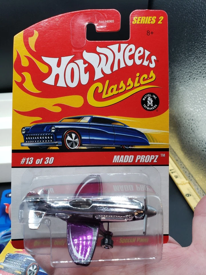 Madd Propz NOS Hot Wheels Mattel Diecast Airplanes Stunt Crop Dusters Lot of 6 - Image 4 of 4