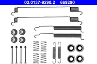ZubehöRsatz Bremsbacken Hinterachse FüR Nissan Navara Pathfinder II Pick UP