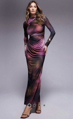 sachin and babi light blue dress Similar Items to Jessica McClintock Designer Grey-Purple Shimmery  Rhinestone Deep-V Trumpet Glam Gown main image 1