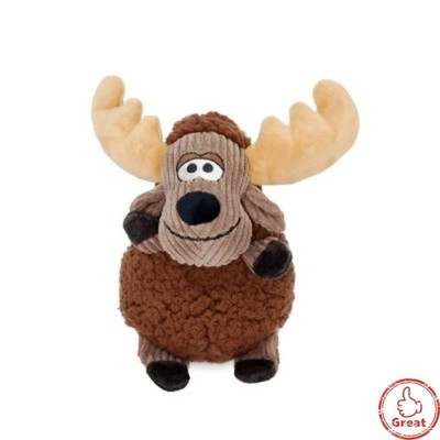 KONG Sherps Floofs Moose Dog Toy - M