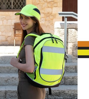 4er Pack Shugon Hi-Vis Backpack SH8001 Tasche NEU