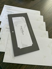 $500 Gift Cards for Burke Williams Spa in California 5 $100 Cards With Envelopes
