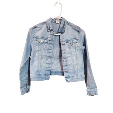 Denim Jean Jacket light wash Girls size 12