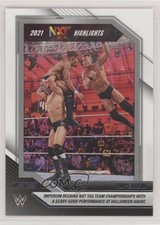 2022 Panini WWE NXT 2021 NXT Highlights Fabian Aichner Ludwig Kaiser #33 2y0