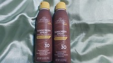 Studio Selection Sunscreen Spray SPF 30 Broad Spectrum Banana Scent 5.5oz 2.91 per gallon