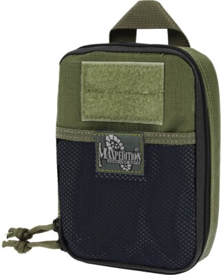Maxpedition Fatty Zipper Pocket Organizer. With 9 Divisions. Nylon Construction