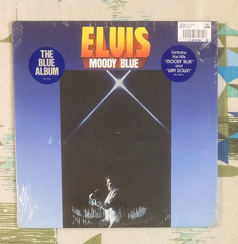 Elvis Presley SEALED LP Moody Blue 1977 M-/M
