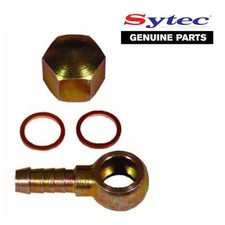 Bosch 044 Fuel Pump Steel Banjo Cap Nut Fitting Kit Hose Adaptor M12 8mm Stub