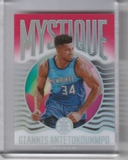 2020-21 PANINI ILLUSIONS #11 GIANNIS ANTETOKOUNMPO MYSTIQUE PINK BUCKS 6304