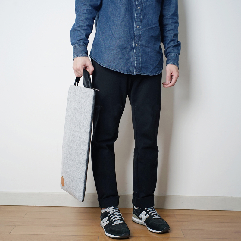 Durable Felt Travel Carrying Bag for Cherry MX9.0 Mechanical Keyboards