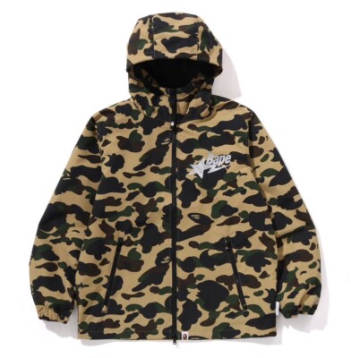 A BATHING APE Men's WINDSTOPPER PRODUCTS BY GORE-TEX LABS 1ST CAMO