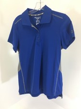 CHAMPION MEN'S PRIME DOUBLE DRY MEN'S POLO SHIRT COBALT/GRAY MEDIUM NEW 40