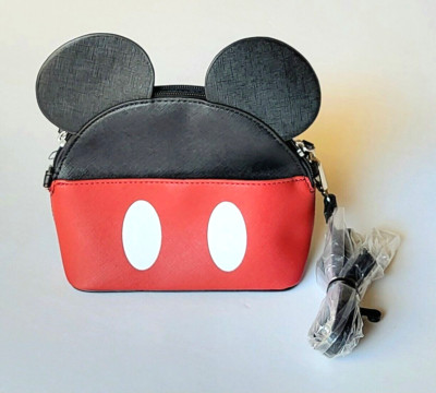 Mickey Mouse Small Crossbody Purse / Bag, Bioworld Disney, Excellent Condition