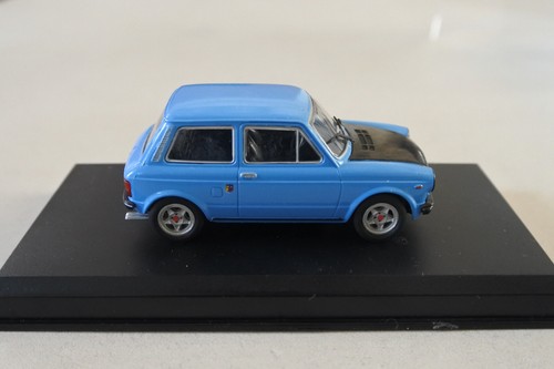 AUTOBIANCHI A 112 ABARTH SERIE 3 BLEU CELESTE METRO 1/43. - Imagen 13 de 19