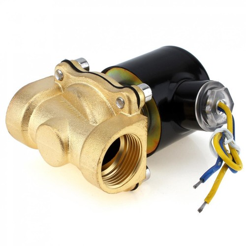 3/4" DC12V Electric Solenoid Valve Brass Pneumatic Valve for Water/Oil/Gas US - Picture 7 of 12