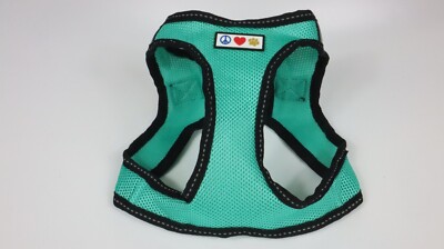 Mesh Dog Harness Gently Used Teal - L (18-19'' Chest/12-13'' Neck) #88