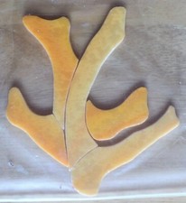 STAINED GLASS hand pre cut MOSAIC Inlay tile,stepping stone,seascape,CORAL BEACH