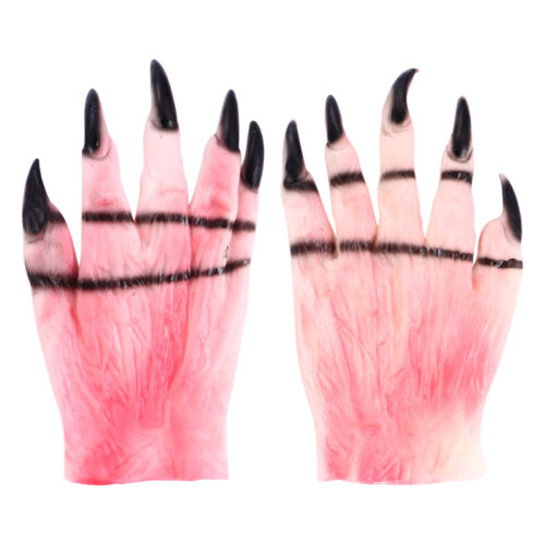  Simulation Cosplay Gloves Vampire Killer Hands Halloween Scary Props Claw - Afbeelding 1 van 12