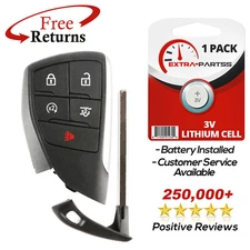 Remote Keyless Entry Smart Fob Replacement For GMC Chevrolet 5b (HUFGM2718)