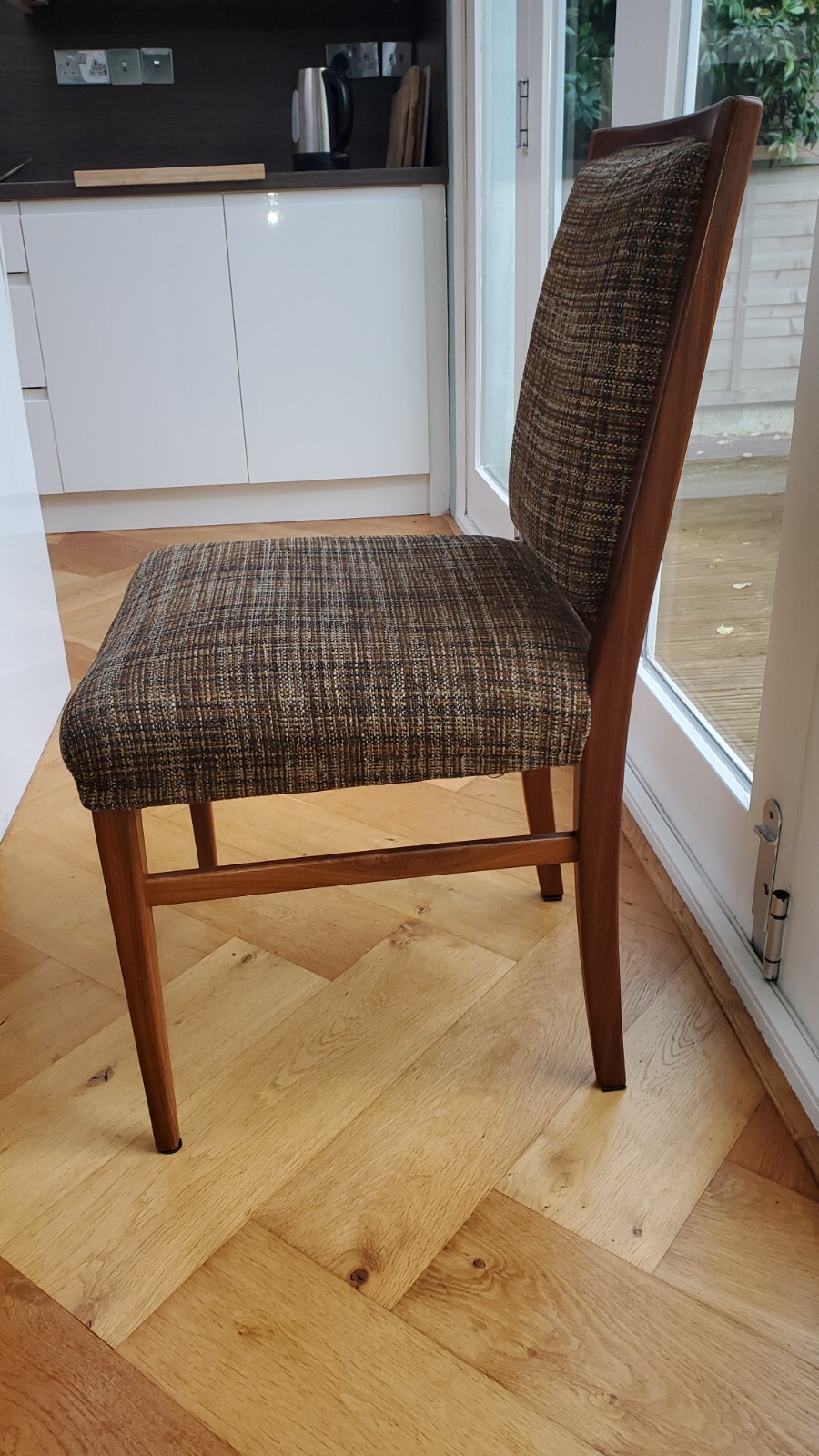 Set of 6 teak dining chairs eBay