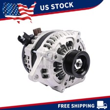 Alternator fits Ford F-150 2012-2017 V6 3.5L 3.7L 200A 12V CW 6-Groove Pulley