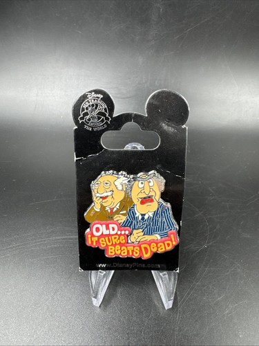 Disney Pin The Muppet Show “Old It Sure Beats Dead”Statler And Waldorf 2014