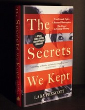 ** Rare Signed ** Lara Prescott The Secrets We Kept 1st UK Edition in D/J 2019