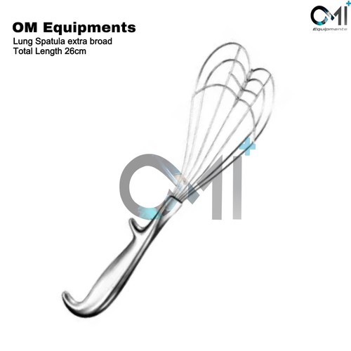 Lung Spatula extra broad 26cm Retractor High Quality Instruments by OMI - Picture 2 of 3