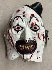 Terrifier Killer Art the Clown Adult Latex Mask Trick or Treat Studios New