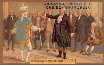 CHROMOS AM23192 7X10 CM Chicory Nouvelle Casiez Bourgeois Mirabeau
