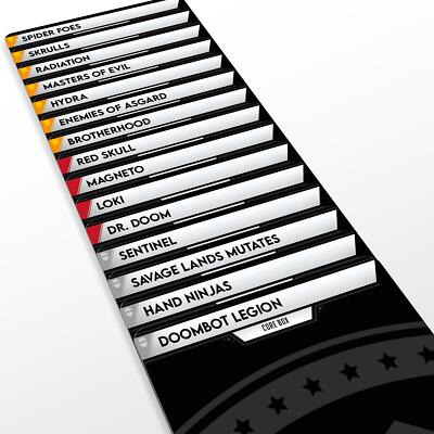 Core Box Divider Set - Marvel Legendary Premium Dividers