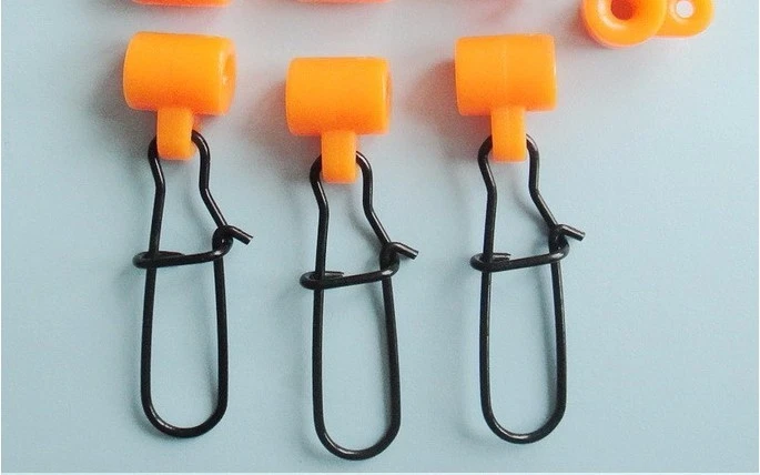 100 PCS/lot Heavy Duty Fishing Sinker Slide Black Fish Finder Nickel #5 - Image 2 of 4