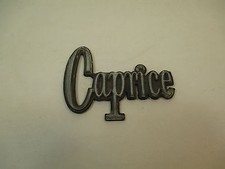 Distintivo emblema Chevrolet Caprice vintage targhetta OEM VS6
