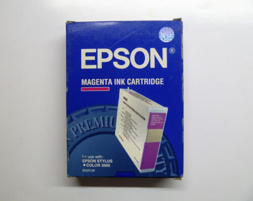 Original Epson S020126 magenta Stylus Color 3000 Pro 5000 110 ml --- emballage d'origine/o.V. - Photo 1/2
